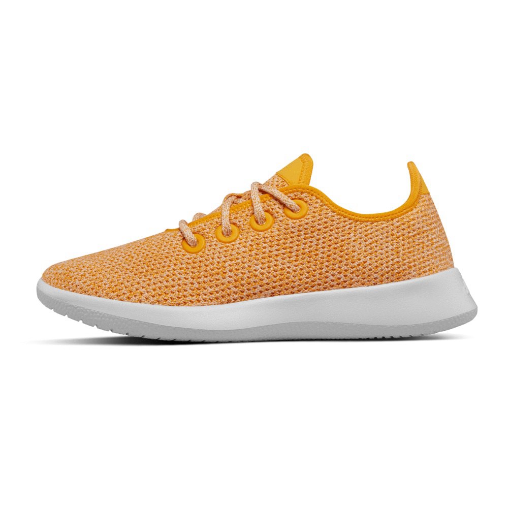 Allbirds Men\'s Sneakers Yellow - Tree Runners - 03126WSKJ